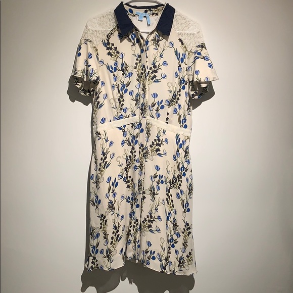 Draper James Silk Floral Dress - Picture 2 of 8